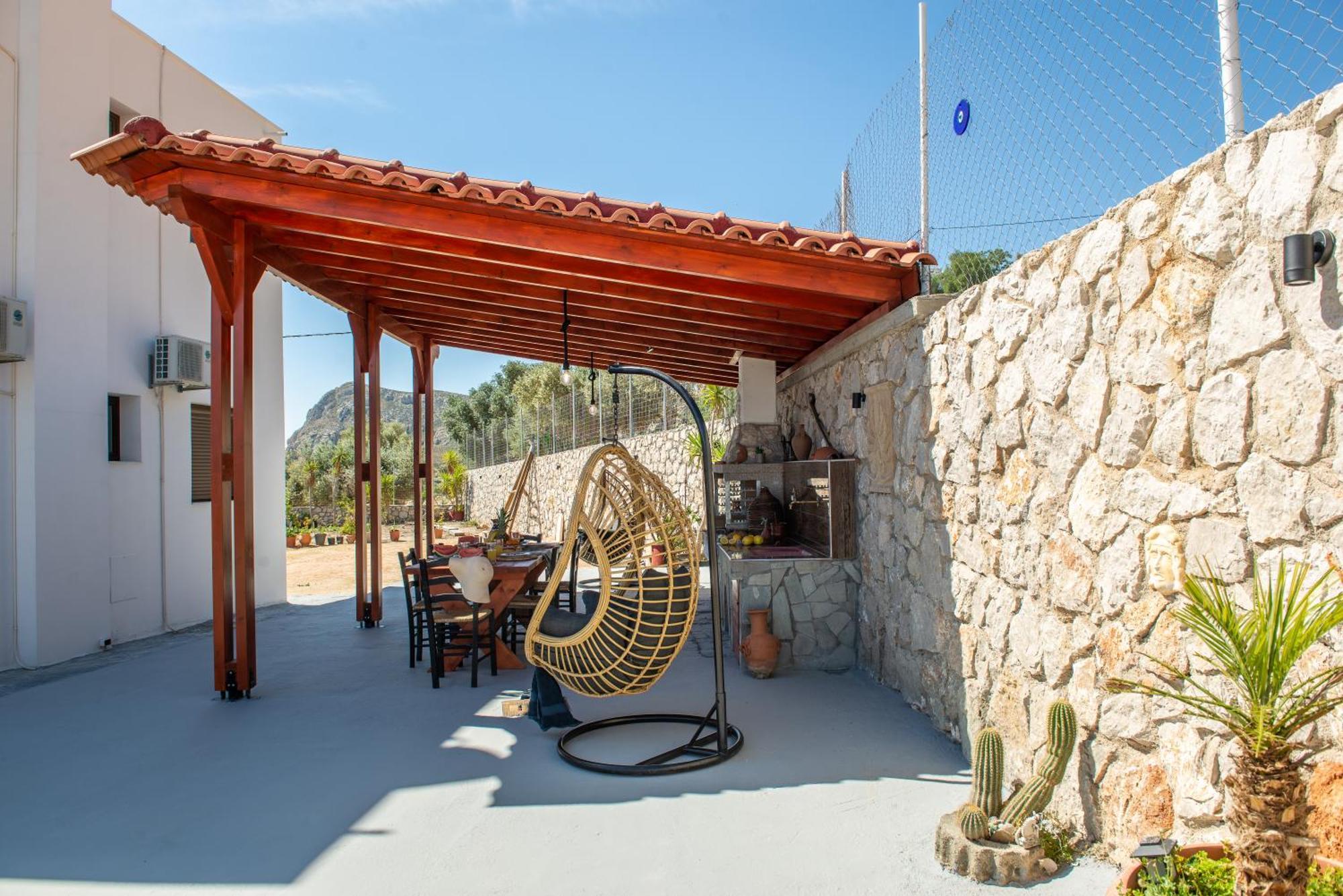 Blue Bay Villas , Ground Floor Archangelos  Exteriör bild